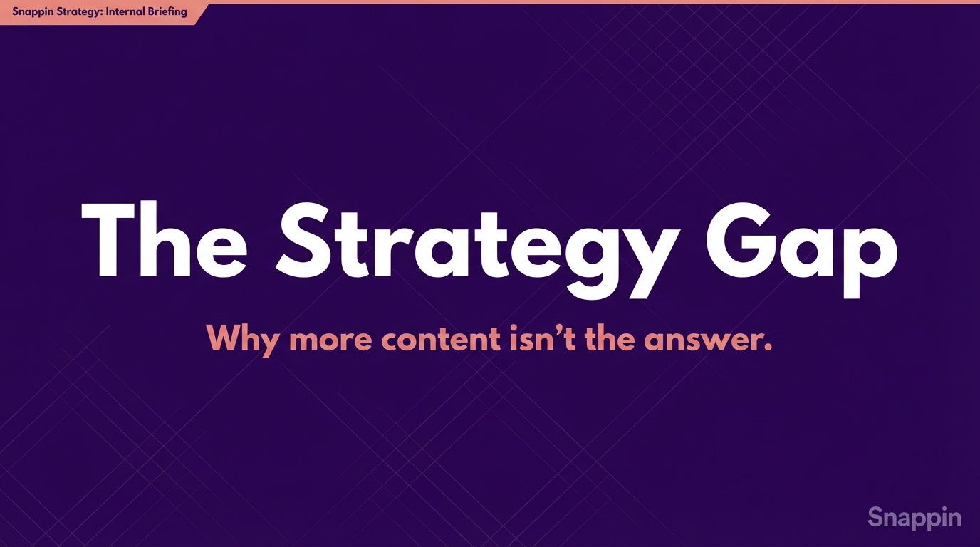 The Strategy Gap: Why Your Marketing Isn't Working